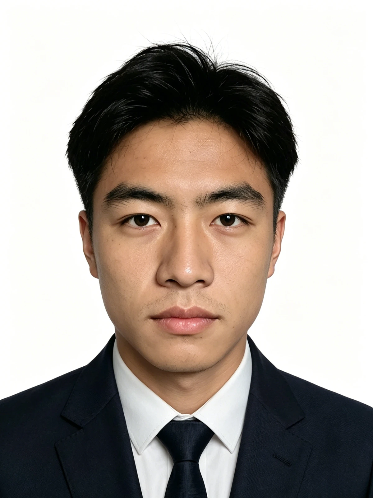 证件照精修示例1